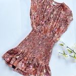 ALC Frank NEW A.L.C. Carly Sorbet Multi Printed Silk Mini Dress Size 8 Photo 3