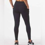  Glyder Capri Leggings Womens  LX Black Nylon And  Spandex Lightweight New Photo 1