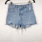Levi's Levi’s Premium Light‎ Wash Ribcage Shorts Photo 1