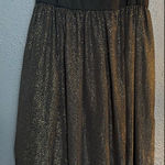 Torrid Elegant Black and Gold Women's High, Low Dress Photo 0