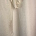 Massimo Dutti Short Sleeve TShirt Off White New XS Photo 5
