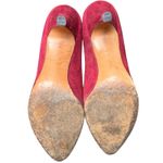 Martina Wine Red Pumps Women's 7S Slim‎ Narrow Classic Leather Heels Vintage Size 7 Photo 5