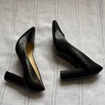 Nine West  Sleek and Classic Cara Dress Pumps With Block Heels Photo 3