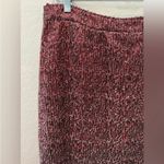 Anthropologie Maeve Rose Pink Alicia Sequined Midi Skirt Side Slit L Photo 6