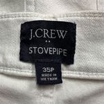 NWOT J. Crew Factory Women's Petite Stovepipe Straight Jeans White Size 35P Photo 5