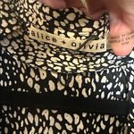 Alice + Olivia Alice‎ + Olivia Willa Cutout Blouson Sleeve Top White Black Size Medium Photo 4