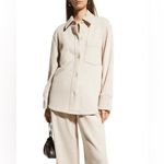 Vince Oversized Shirt Jacket Women’s S Cotton Knit Button Down Chore Coat Fleece Photo 4