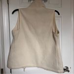 CHAPS  Off-White Fleece Vest Photo 1