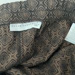 Susan Graver  Brown Eastern Print Pull‎ On Ankle Pants Photo 1