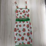 Anthropologie EVA FRANCO x  floral 2 piece set skirt tank vacation travel M Photo 9