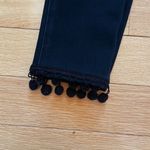 AG Adriano Goldschmied AG Farrah Skinny Ankle Black Jeans with Tassel Photo 4