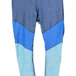 Outdoor Voices Springs 7/8 Leggings Blue Tri Tone Size XS Photo 0