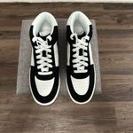 Wild Pair White And With Black Rhinestones Camelott High-Top Sneakers Size 9.5 Photo 3