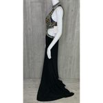 Nwt envious couture beaded rhinestone dress / gown prom formal sleeveless dress Size 6 Photo 15