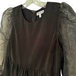 TCEC Sheer Puff Sleeve Babydoll Dress Womens Small Grunge Goth Whimsigoth Witch Photo 1
