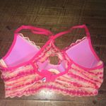 PINK - Victoria's Secret Victoria’s Secret hot pink and orange S lacy barbiecore bralette Photo 1