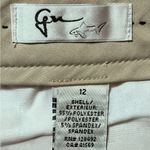 Guy Harvey Minimalist Khaki Chino Capri Pants Size 12 Versatile Preppy Normcore Photo 2