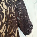 Bobeau ‎ Black Lace Dress Size Medium Photo 4