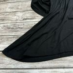 Go Couture Women's Off Shoulder Tiered Black Cropped Blouse L LG Large Ruffles Photo 4