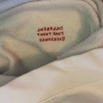 We're Not Really Strangers White Hoodie Photo 2