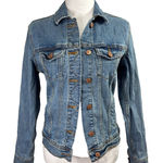 Old Navy  Women's Denim Jacket Medium Wash Classic Trucker Casual Sz S Photo 0