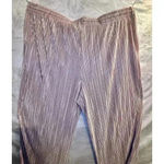 Calvin Klein Women's Pleated Wide Leg Pull On Pants Size XLarge Blush Photo 1