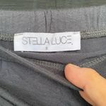 Stella Luce  Bodycon Skirt Twist Knot Layered Stretch Photo 4