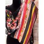 Max Studio ‎ 100% women's silk floral scarf Photo 1