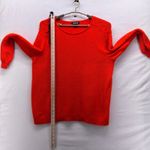 Lands' End  Cable Knit Sweater Orange 2X Photo 13