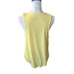 Zyia  Active Tank Top Ribbed Yellow Women's Athletic Xlarge Photo 2