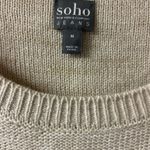 New York & Company Cream Fringe Sweater Size M Photo 1