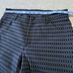 Lafayette 148 New York Geo Print Pants Stanton Career Business Women 10 Black Photo 5