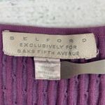 Belford Saks Fifth Avenue Ombre Knit Tank‎ Sleeveless Purple Gray [Size Small] Photo 2