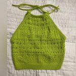 Say What? Say what green crochet top Photo 0