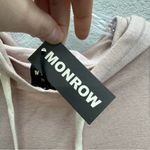 Monrow NWT Mommy Dress Maternity Women's Size
Small blush Pink Lace Up Sweater Photo 3