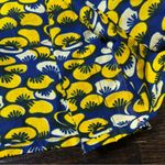Handmade Yellow and Blue Maxi Skirt Photo 9