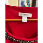 Motherhood Women's Red Maternity Dress Size M Photo 2