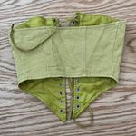 LIONESS  Mustard East Gate Corset Photo 2