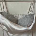 Hello Molly NWT  Champagne Satin Strapless Dress size 2 Photo 3