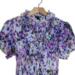 East 5th  Women's PXL Smocked Floral Blouse Photo 2