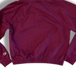 Champion  Red Burgundy Cotton Pullover Sweater Women's Medium Mock Neck SOFT!! Photo 1