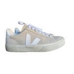 VEJA  CAMPO SUEDE NATURAL WHITE WOMENS SNEAKERS SIZE 8 Photo 3