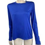 Fabletics ‎ Blue Long Sleeved Athletic Top Photo 0