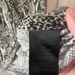 Norma Kamali  small animal print blouse S Photo 7