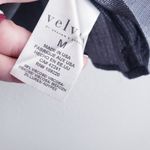 Anthropologie Anthroplogie Velvet By Spencer Graham Silver Shine Lightweight Blouse Photo 7