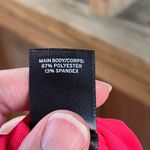 Zella  Women's Orange Space Dye Cropped Workout Leggings Size L Photo 5