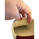 Salvatore Ferragamo NIB Brandy Leather Sneakers in White/Red Size 9.5 Photo 7