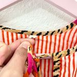 Indian Soft Cotton Animal Print Summer Dress Night Midi Girl Size S Red Photo 2