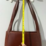 Salvatore Ferragamo ‎ Brown Gancini Shoulder Bag Leather Authentic Photo 11