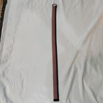 None Red/White/Blue Woven Fabric Belt O/S Holiday Patriotic Classic Preppy Americana Photo 5